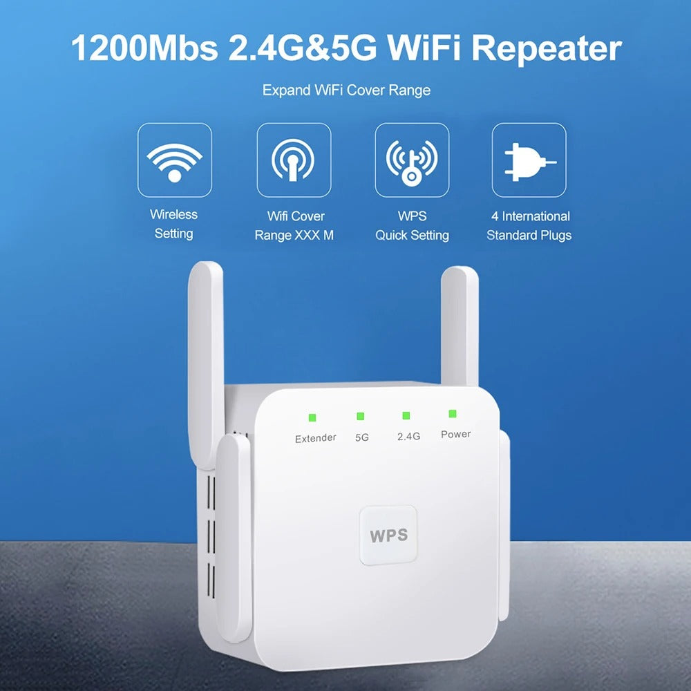 WiFi Extender UK – Boost Your Home Internet Signal with Super-Powerful WiFi Repeater