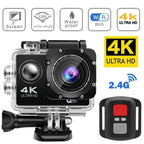 4K Ultra HD Sport Pro Camera - Wifi Enabled and Waterproof for Vlogging and Outdoor Sports