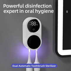 Automatic Toothbrush Sterilizer | UV Disinfection for Hygienic Oral Care | Fast & Efficient Toothbrush Cleaner Solution