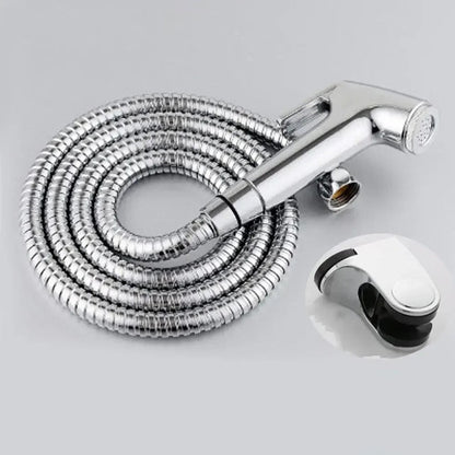 Stainless Steel Handheld Bidet Sprayer Set | Adjustable Pressure, Self-Cleaning Nozzle & Ideal for Personal Hygiene and Pet Cleaning