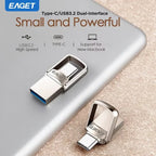 Encrypted USB Backup – Store recordings safely with password protection
