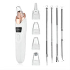 AeriaSkin™ Blackhead Remover Vacuum Pore Cleaner | Adjustable Suction, Multi-Functional Tool for Deep Cleansing & Acne Treatment at Home