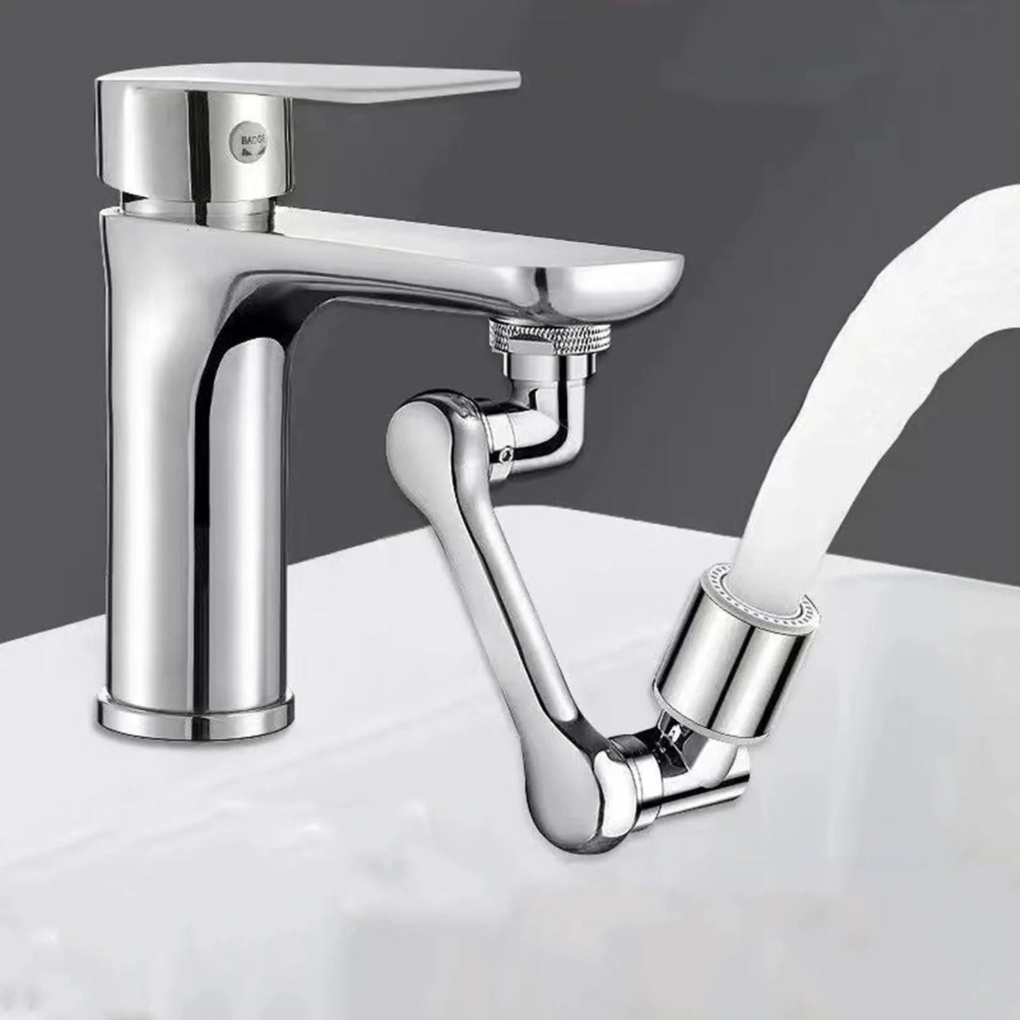 Filtered Faucet Extender | 1080° Rotation, Dual Flow Modes & Built-In Filter for Cleaner Drinking Water