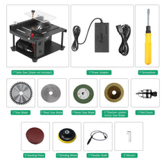 Multi-Functional Mini Table Saw | Precision Cutting and DIY Work