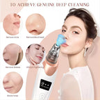AeriaSkin™ Blackhead Remover Vacuum Pore Cleaner | Adjustable Suction, Multi-Functional Tool for Deep Cleansing & Acne Treatment at Home