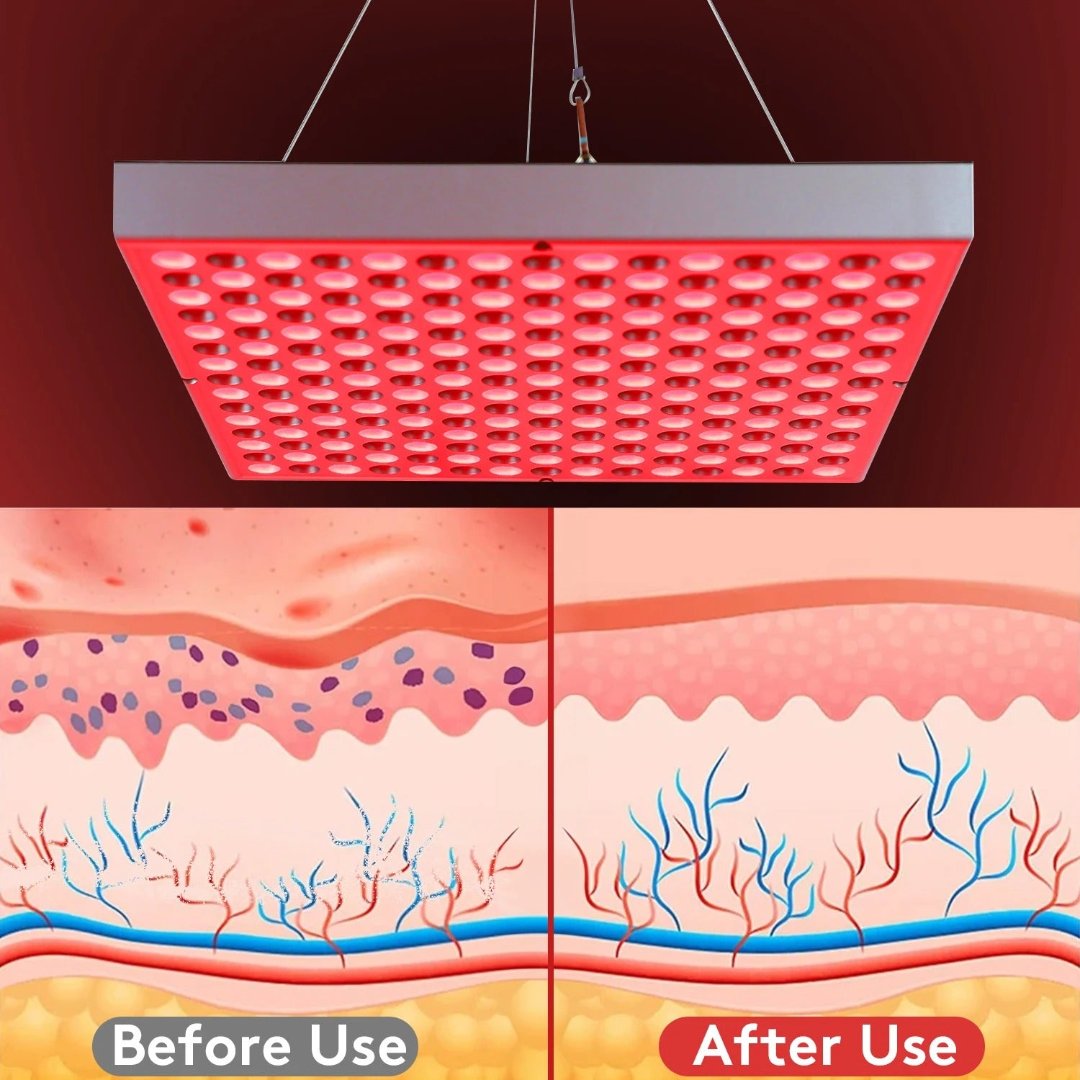 Red Light Therapy Lamp Device  – Muscle Recovery and Sleep Aid