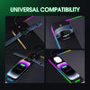 Image of Wireless Charging Desk Mat | RGB Dual Charging Pad for iPhone, Keyboard & Mouse, Premium Desk Mat