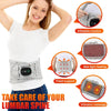 Image of Heated Waist Massager – Targeted Back Pain Relief with Soothing Heat Therapy - Lumbar Support and Muscle Recovery