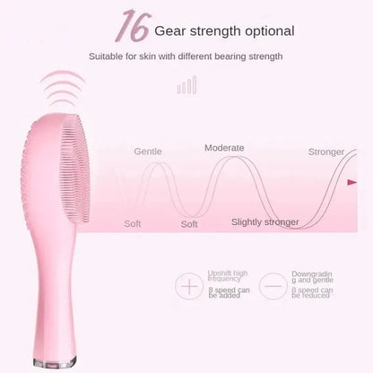 CleanLux™ Electric Facial Cleansing Brush | Waterproof Silicone, Sonic Vibration Technology for Deep Pore Cleansing and All Skin Types