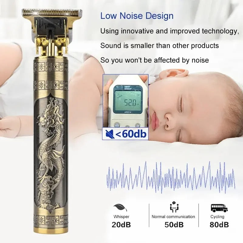 Vintage T9 Professional Hair Trimmer – Top-Rated Clippers for Barbers and Stylists