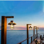 Hadleigh Hanging Solar Wall Light - Stylish Solar Lantern for Outdoor Spaces