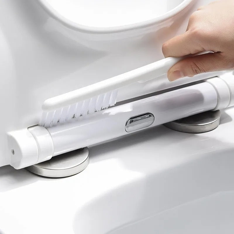 Toilet Brush | Wall-Mounted, Hygienic Design with Durable Bristles for Complete Cleaning in Small Bathrooms