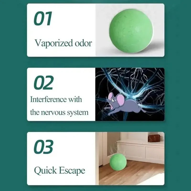 10Pcs/Bag Natural Mouse Repeller Oil Fly Control Pouches Mint Mice Repeller for Indoor & Outdoor To Get Rid of Mouse Rats