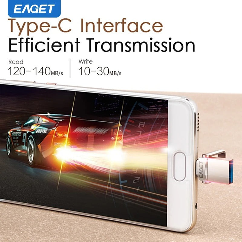 Encrypted USB Backup – Store recordings safely with password protection