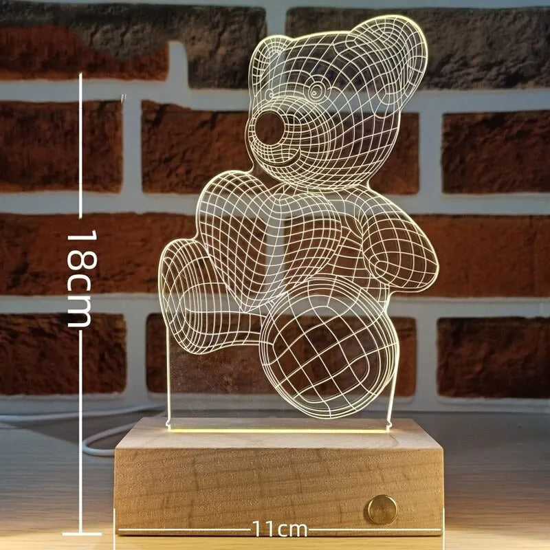 Romantic Heart Lamp – Perfect for Anniversary Gifts, Valentine’s Day, or Special Birthday Surprises