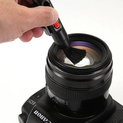 3 in 1 Portable Camera Clean Kit Lens Cleaning Cleaner Dust Pen Blower Cloth Kit for Camera, Videos, Lenses, CCD
