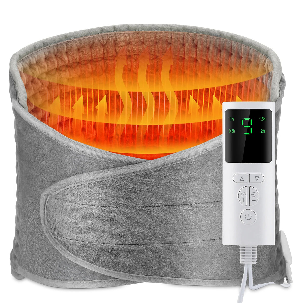 Heating Pad for Back – Portable Adjustable Heat Pad for Muscle & Joint Pain Relief