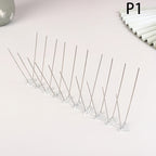 1PC Stainless Steel Pigeon Spikes And Bird Repeller Deterrent 25cm Balcony Anti-bird Repellent Thorn Nail Kit Pest Control