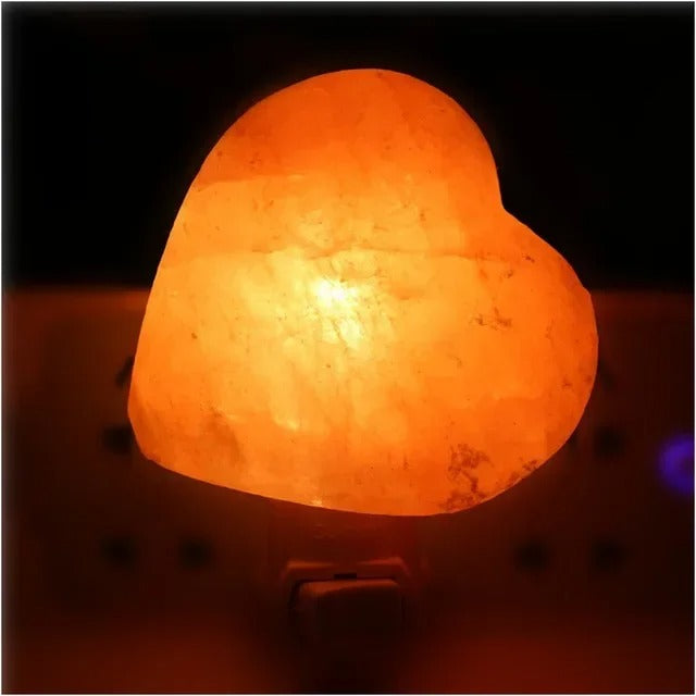 Himalayan Salt Lamp Natural Crystal Light for Home Decor & Wellness -  Release Negative Ions Bedroom