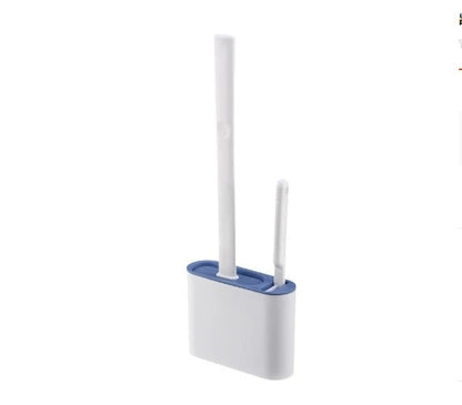 Toilet Brush | Wall-Mounted, Hygienic Design with Durable Bristles for Complete Cleaning in Small Bathrooms