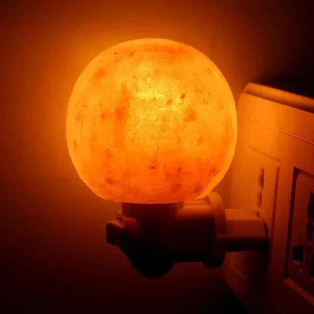 Himalayan Salt Lamp Natural Crystal Light for Home Decor & Wellness -  Release Negative Ions Bedroom