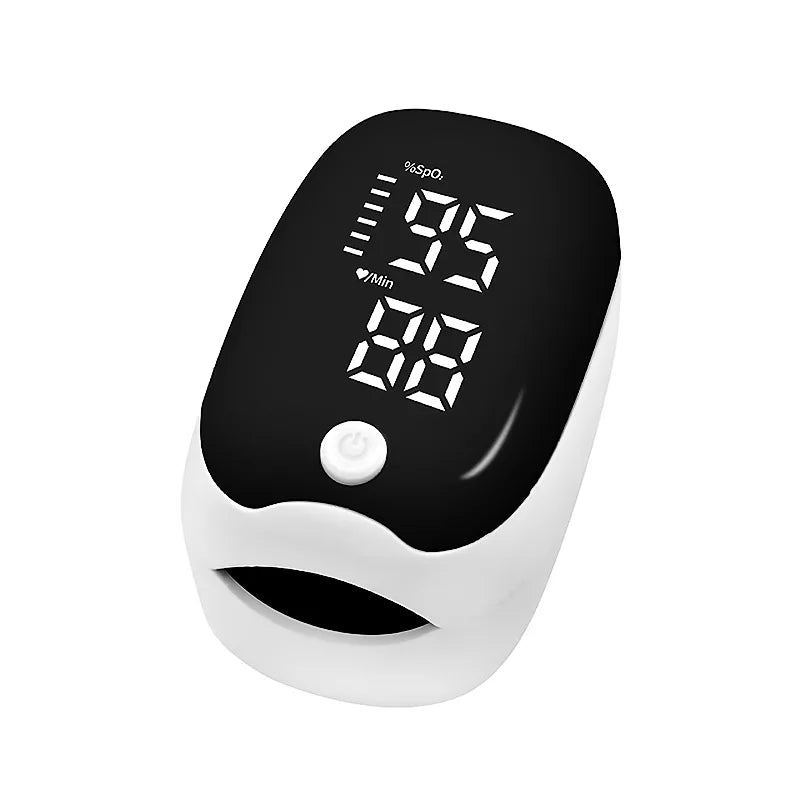 Fingertip Pulse Oximeter | Fast, Accurate Blood Oxygen Monitor with LED Display for Home Health Tracking