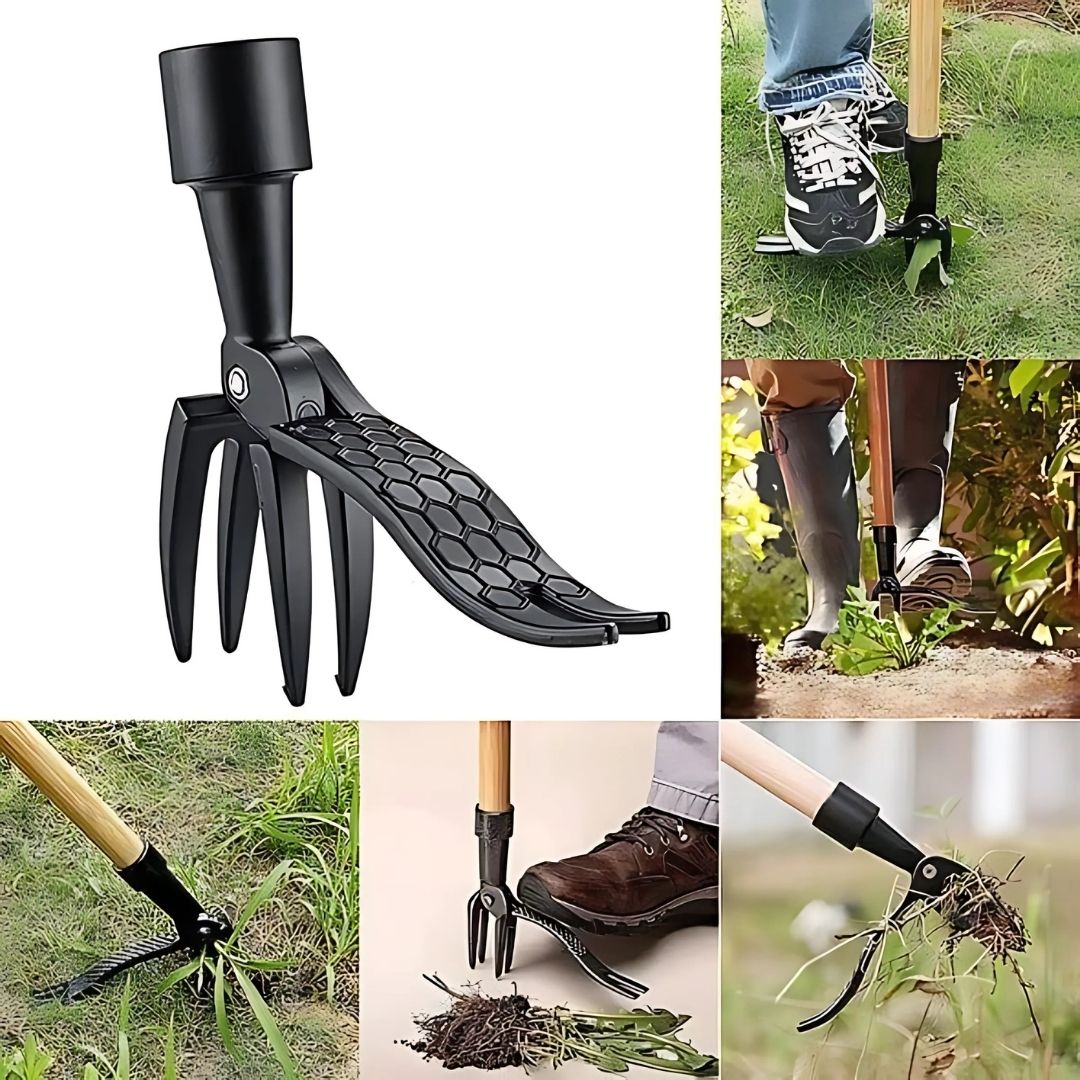 Ergonomic Weeding Tool | High-Strength Steel Claws for Effortless Weed Removal in Gardens