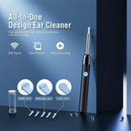 Ear Wax Removal Tool | 1080P HD Camera, LED Lights & Adjustable Scoops for Safe Ear Hygiene at Home