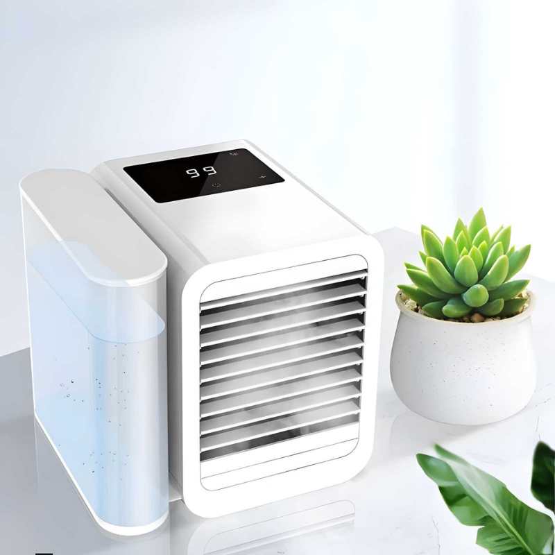 Microcool MicroCool Mini Air Conditioner Portable Evaporative Swamp Cooler with ...
