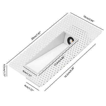 LED Recessed Wall Sconces | Motion Sensor. Energy-Efficient & Ideal for Hallways. Living Rooms. and Bedrooms