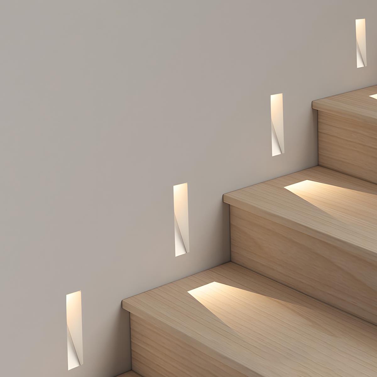 LED Recessed Wall Sconces | Motion Sensor. Energy-Efficient & Ideal for Hallways. Living Rooms. and Bedrooms