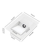 LED Recessed Wall Sconces | Motion Sensor. Energy-Efficient & Ideal for Hallways. Living Rooms. and Bedrooms