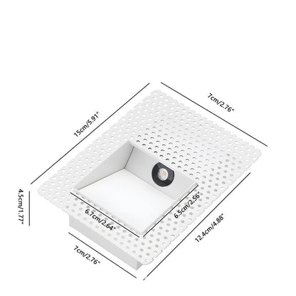 LED Recessed Wall Sconces | Motion Sensor. Energy-Efficient & Ideal for Hallways. Living Rooms. and Bedrooms