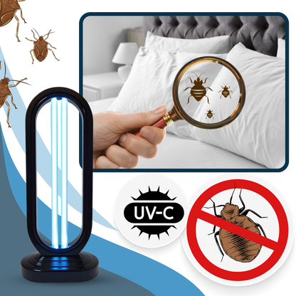 Multi-Surface UV Disinfectant Bulb – Strongest Bed Bug Killer for Home & Travel Use