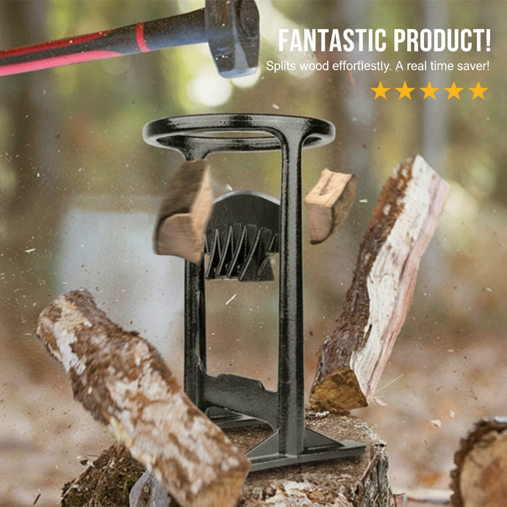 Heavy Duty Wood Splitter - Timber & Log Splitter