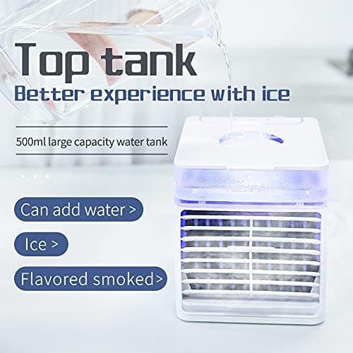 Portable Air Conditioner Fan - Compact Personal Cooling Device for Home, Office, and Outdoor Use