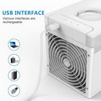 Portable Air Conditioner Fan - Compact Personal Cooling Device for Home, Office, and Outdoor Use