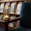 Image of Ambient Lantern Cordless Rechargeable Small Night Table Lamp Gold