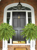 UV Resistant Artificial Boston Fern | Lifelike, Waterproof & Maintenance-Free for Outdoor Décor