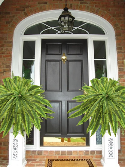 UV Resistant Artificial Boston Fern | Lifelike, Waterproof & Maintenance-Free for Outdoor Décor