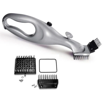 BBQ Steam Cleaning Brush | Ergonomic, Dishwasher Safe & Chemical-Free for Effortless Grill Cleaning