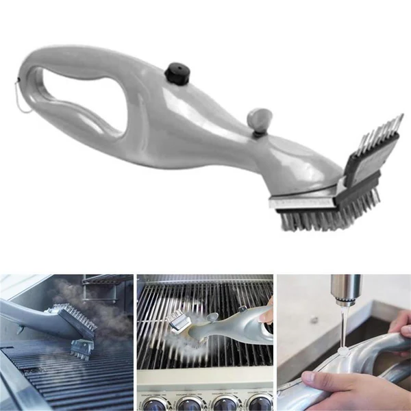 BBQ Steam Cleaning Brush | Ergonomic, Dishwasher Safe & Chemical-Free for Effortless Grill Cleaning