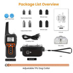 1000m Waterproof Dog Training Collar | Rechargeable, Remote Control & Adjustable for Small, Medium, and Large Dogs