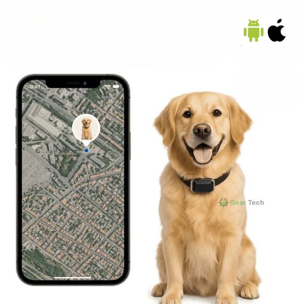 GPS Dog Collar | Waterproof, Adjustable & Unlimited Range for Real-Time Tracking