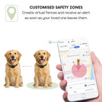 GPS Dog Collar | Waterproof, Adjustable & Unlimited Range for Real-Time Tracking