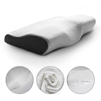 Orthopedic Neck Pillow for Sore Neck & Shoulder Pain | Contour Memory Foam | Cervical & Ergonomic Pillow