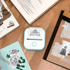 Image of Compact Mini Printer - Portable Sticker Maker for Photos and Notes