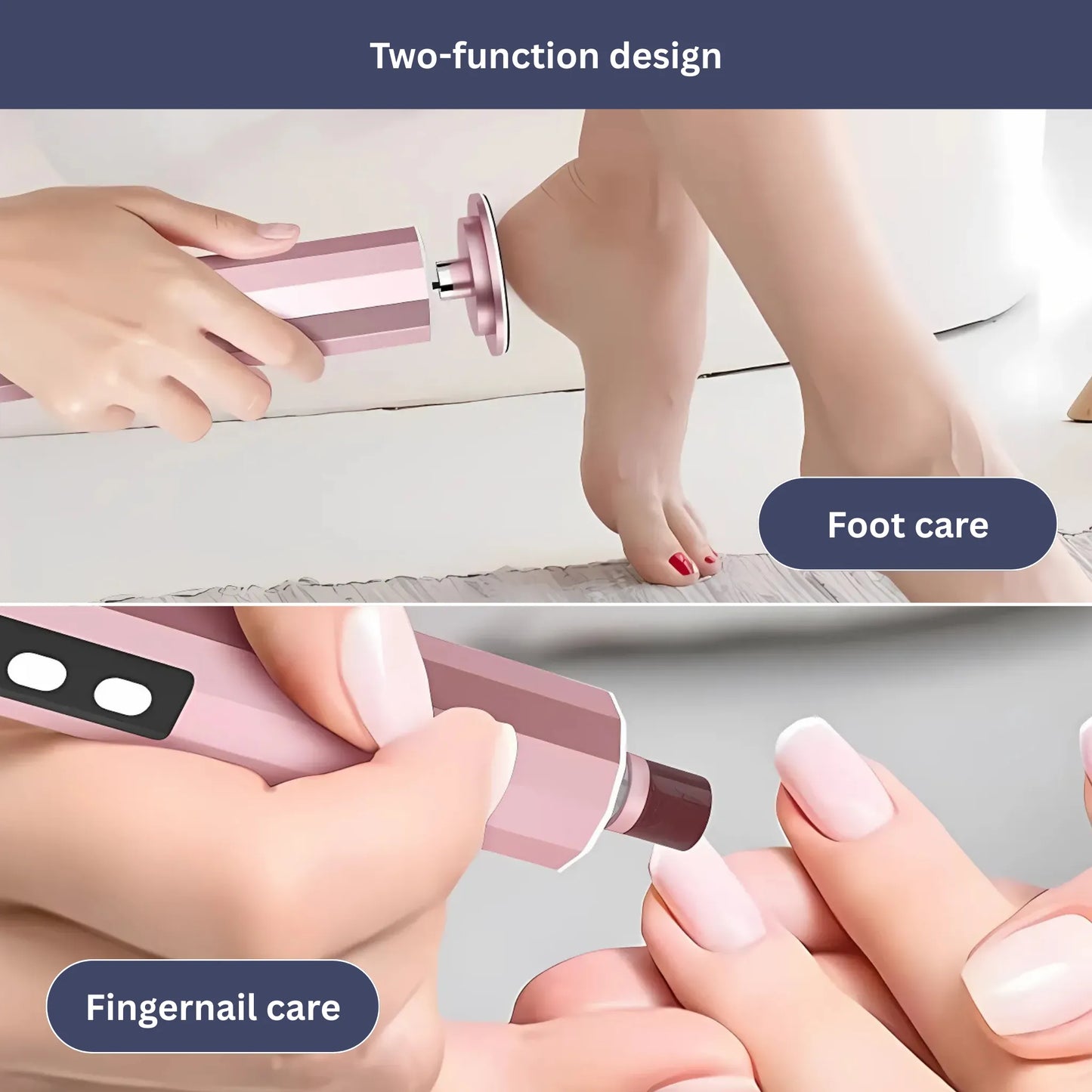 Electric Callus Remover | Rechargeable, Waterproof & Ideal for Smooth Feet at Home