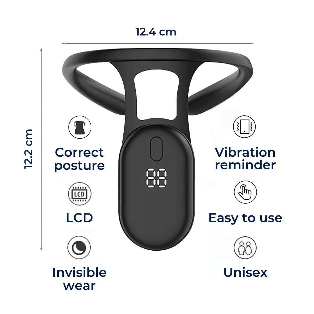 Posture Corrector – Neck & Back Brace for Posture Correction, Spine Alignment & Real-Time Support