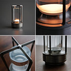 Wireless Waterproof Table Lamp | Touch-Sensitive, Adjustable Brightness & Ideal for Home Decor